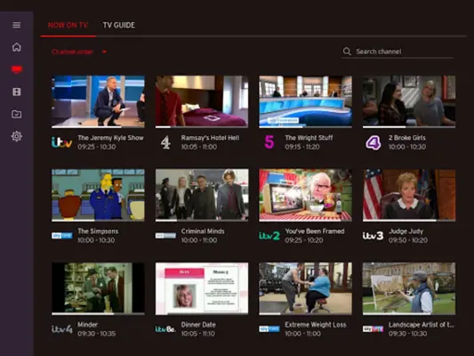 Virgin TV Go android App screenshot 2