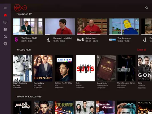 Virgin TV Go android App screenshot 3