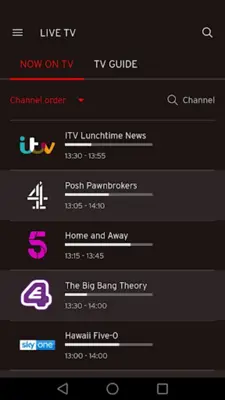 Virgin TV Go android App screenshot 5